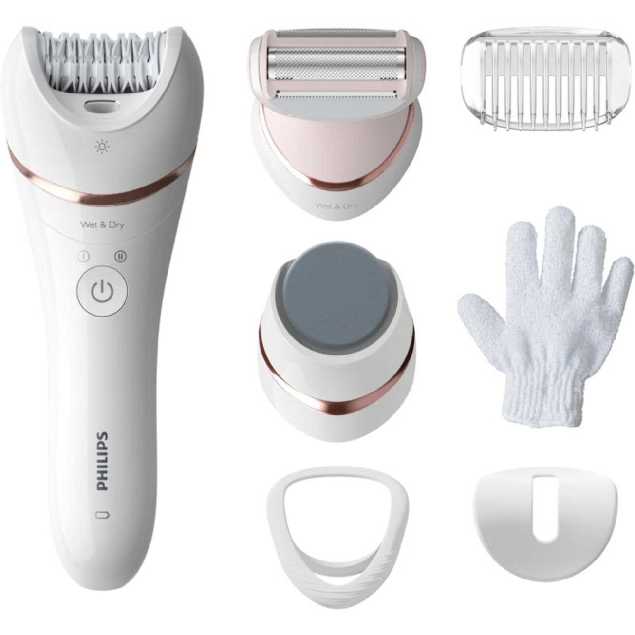 Epilateur électrique PHILIPS Series 8000 BRE730/10