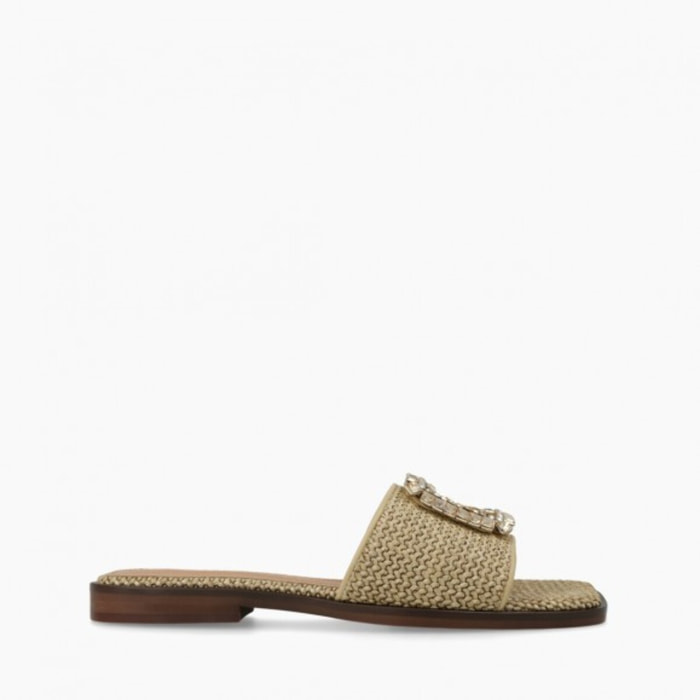 SANDALIAS DORADAS NU4890