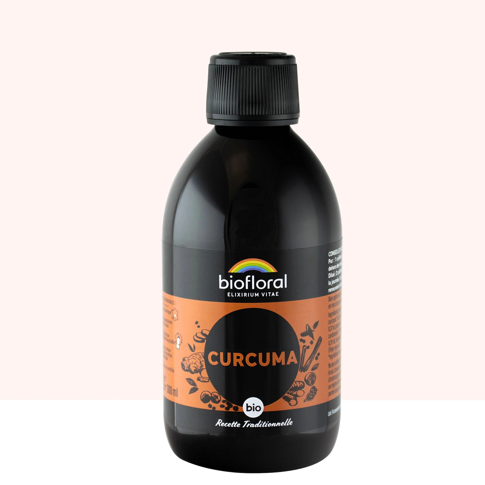 Biofloral - Élixir de Curcuma - Bio - 300 ml