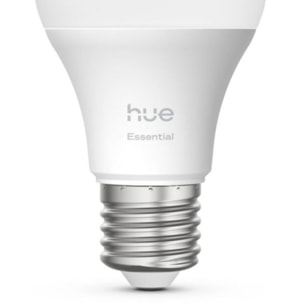 Ampoule LED connectée PHILIPS HUE Essential E27 WCA A60 1P
