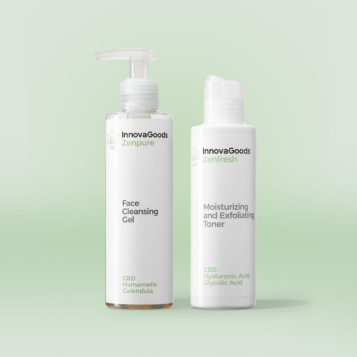Pacchetto Duo pulizia viso CBD