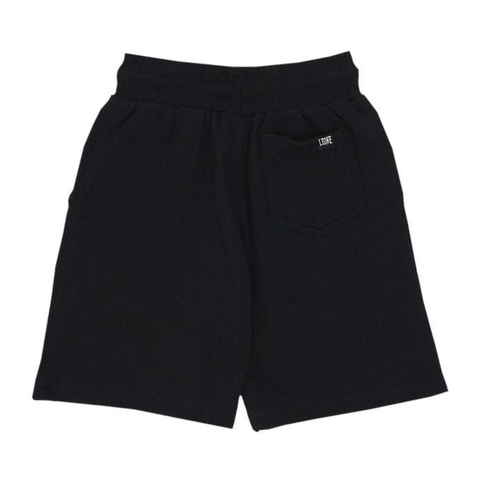 Pantalón corto de algodón infantil Leone Real Boxing