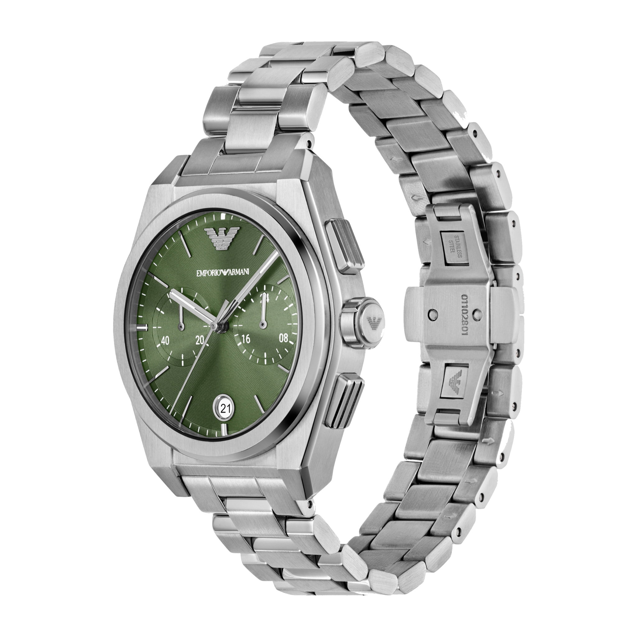 Reloj Armani AR11640 Hombre Analogico Cuarzo con Correa de Acero inoxidable