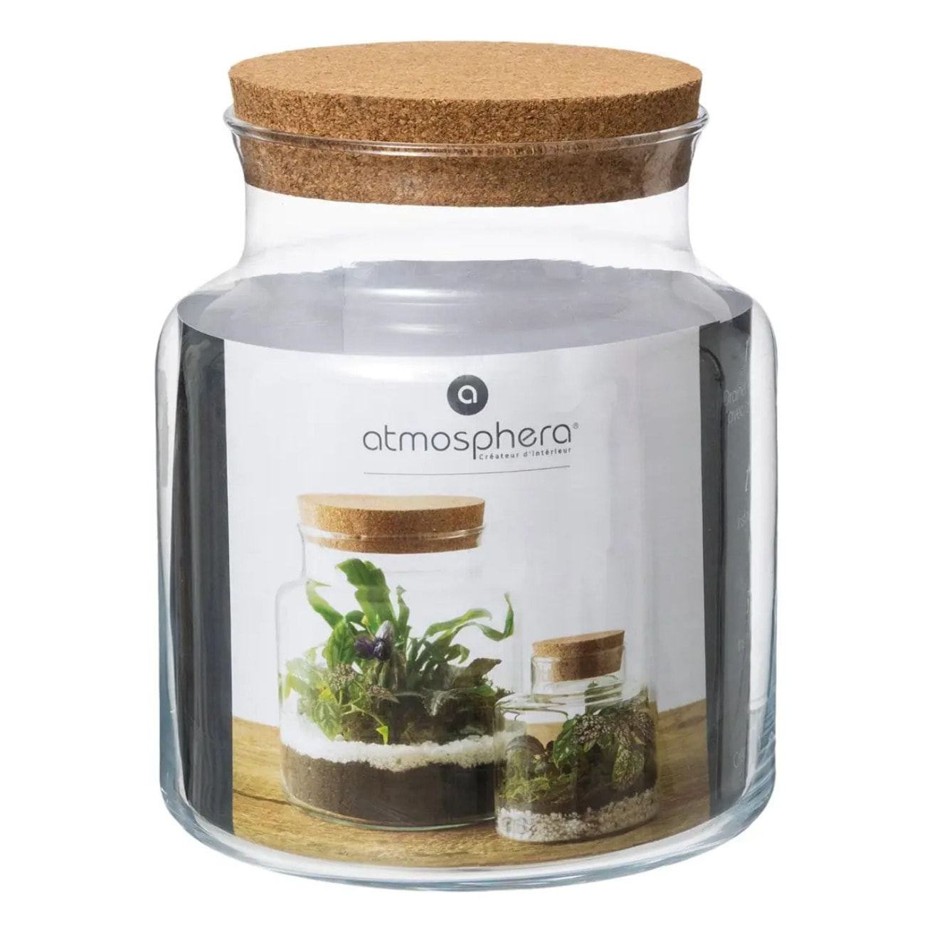 Terrarium verre H21cm