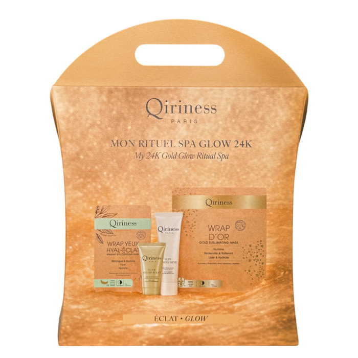 Rituel Glow Or 24K - Coffret Masque Wrap d'Or + 3 Produits
