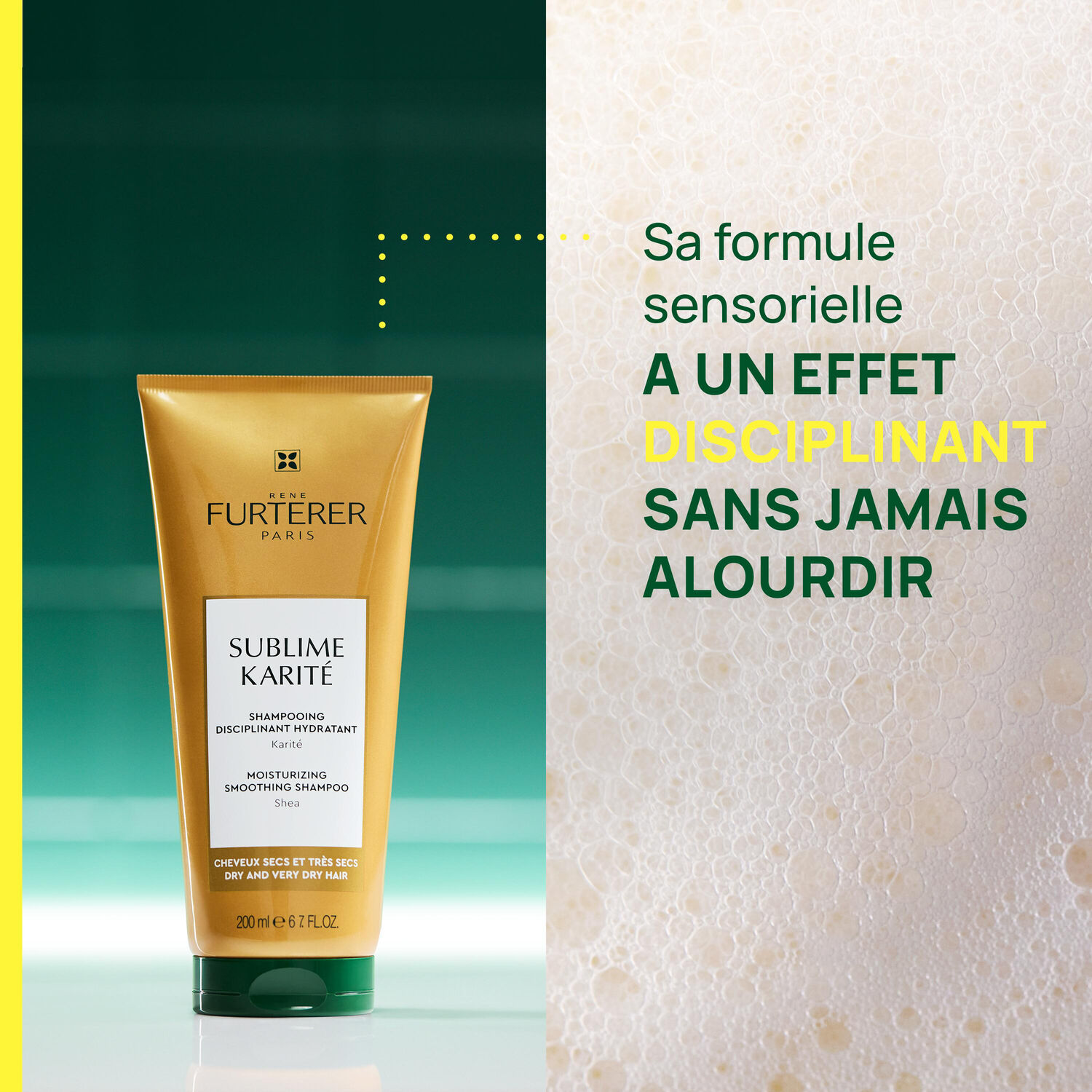 Sublime Karité - Shampooing Disciplinant Hydratant au Karité