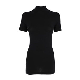 Maglia Lupetto Manica Corta Donna