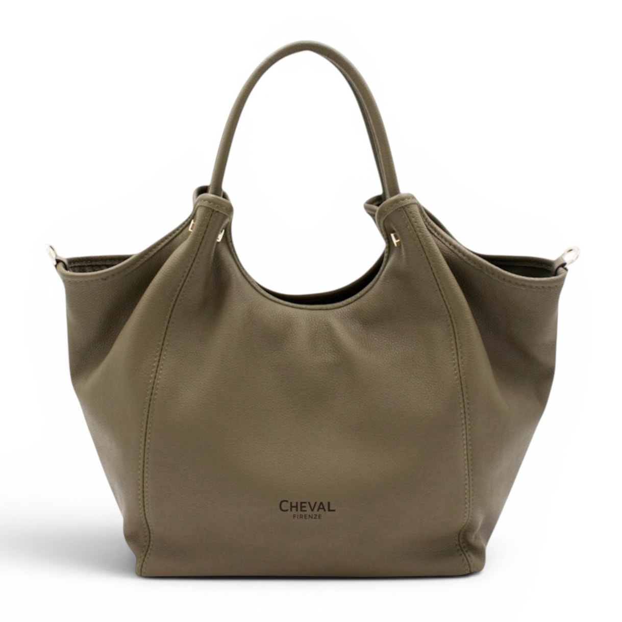 Borsa a Mano Cheval Firenze Karina Verde Militare