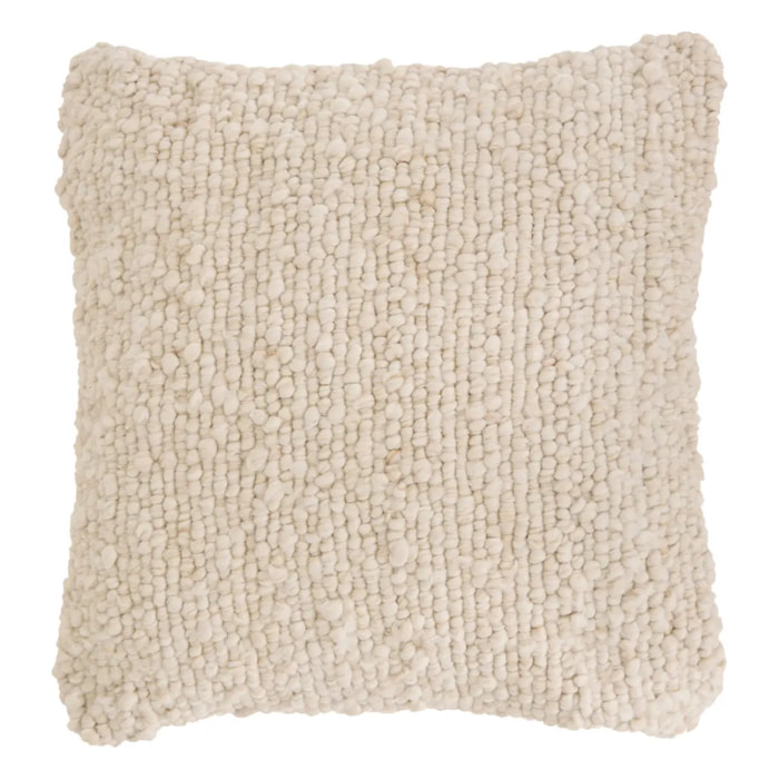 Coussin Volna ivoire 45x45cm