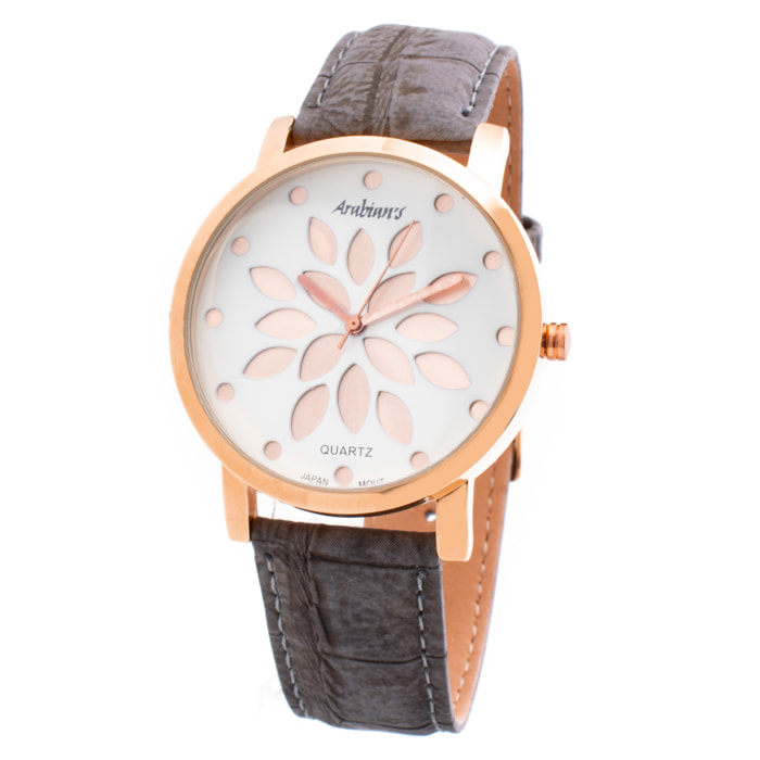 Reloj Arabians DPP2197R2 Unisex Analogico Cuarzo con Correa de Piel