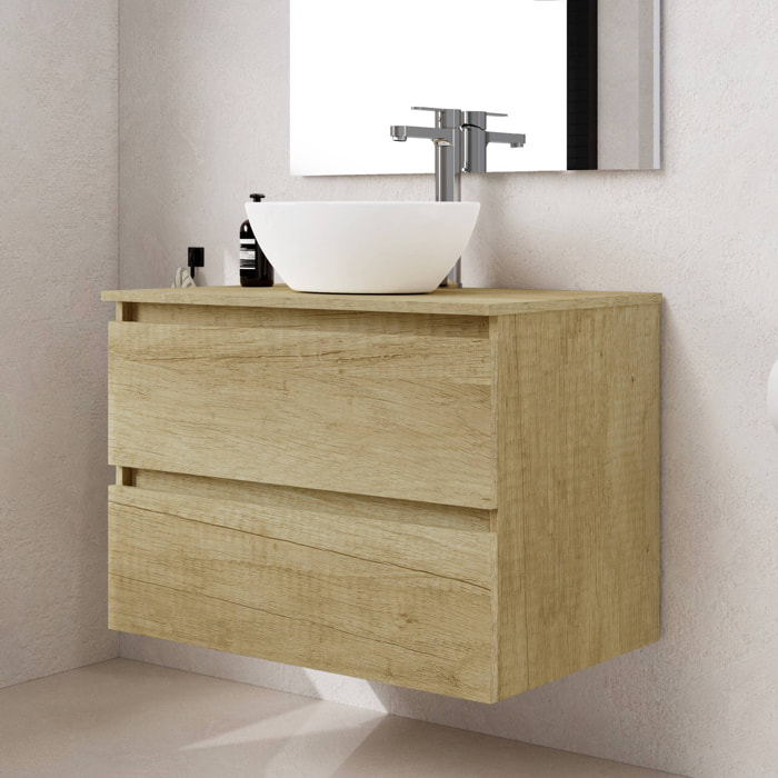 Conjunto de baño LILY SE, Alday, 80cm, Nature