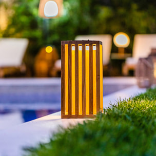 Lanterne solaire et rechargeable CHENNAI H30cm