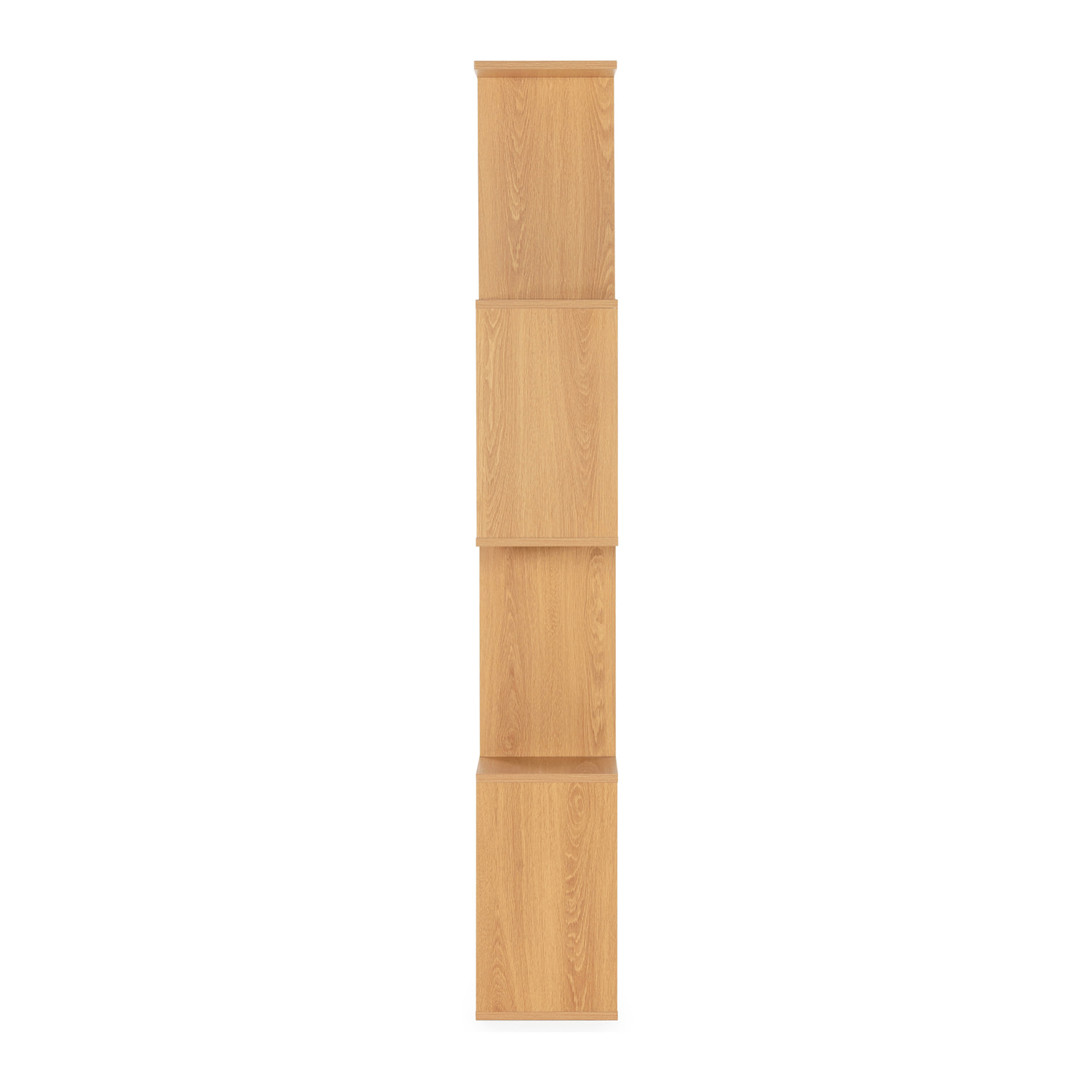 Estantería Nagato 8 huecos efecto Roble