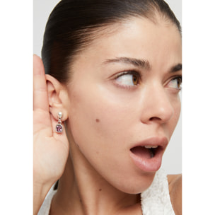 Pendiente SER EXPRESIVA ROSA U