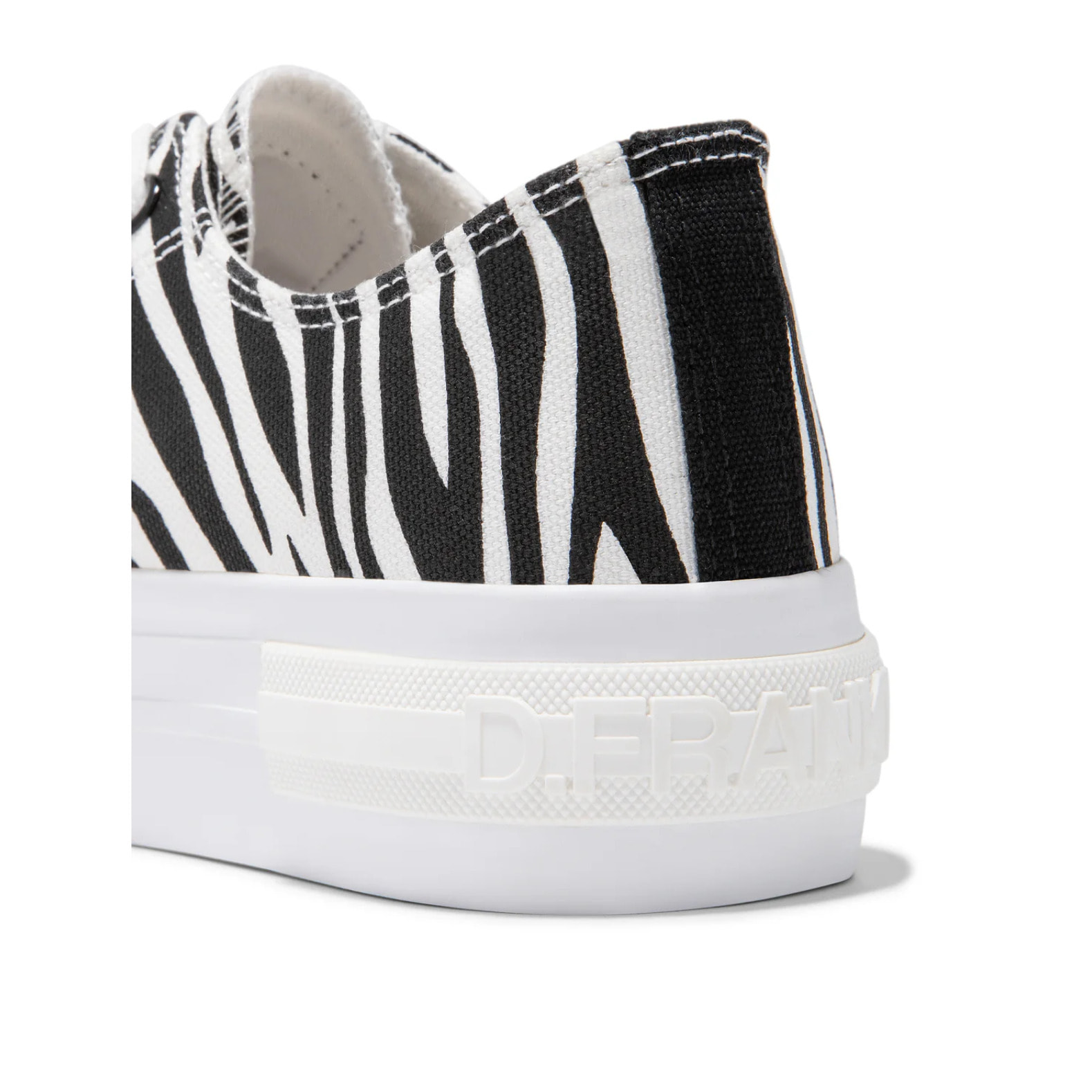 Zapatillas Mujer Casual One Way Low Zebra Edition D.Franklin