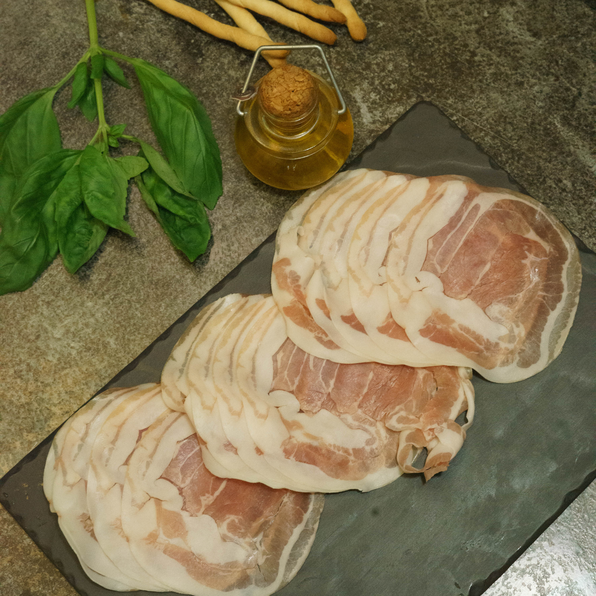 2 x Pancetta magretta en chiffonnade - 2x100g - Italie