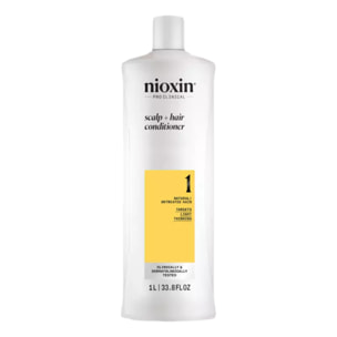 NIOXIN System 1 Conditioner Capelli Naturali Con Assottigliamento Lieve 1000ml