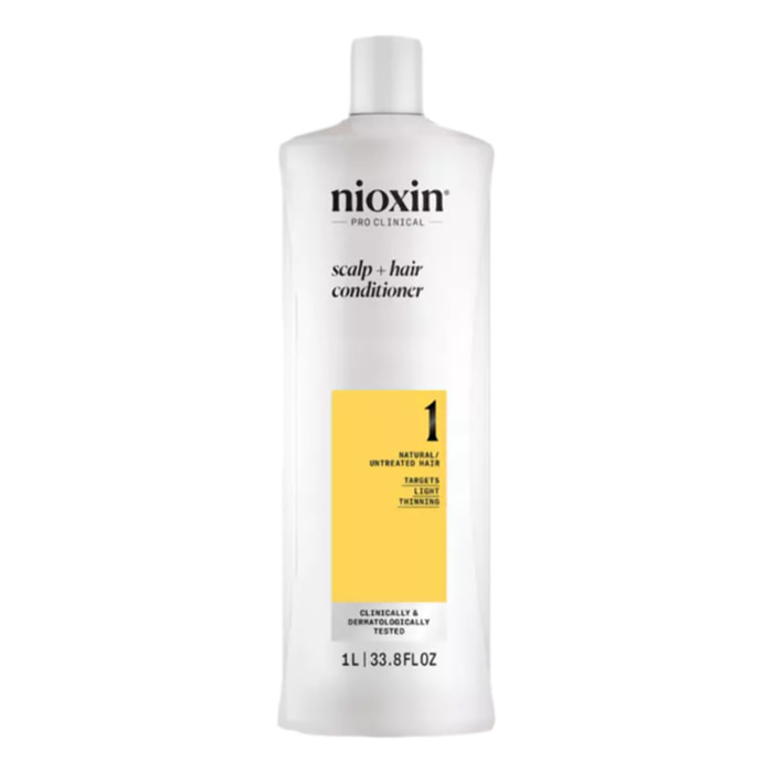 NIOXIN System 1 Conditioner Capelli Naturali Con Assottigliamento Lieve 1000ml
