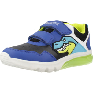Zapatillas Niño de la marca GEOX  modelo J CIBERDRON BOY AZUL