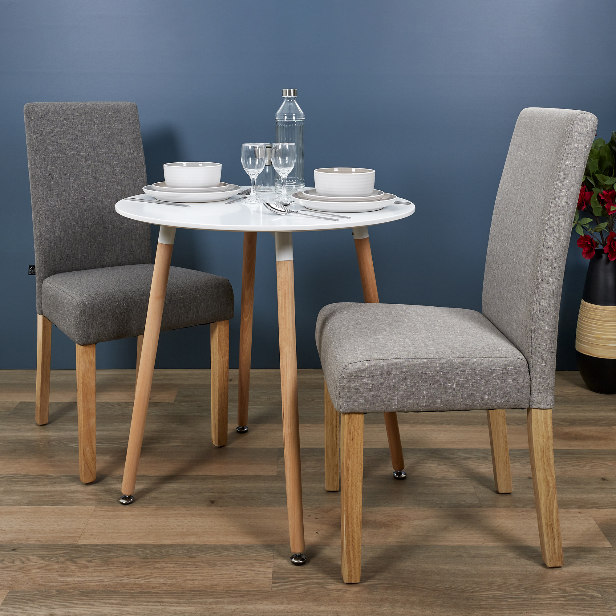 Table Blanche Ronde