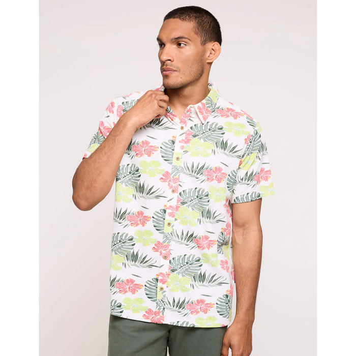 Camisa Manga Corta Blanco - Thunder