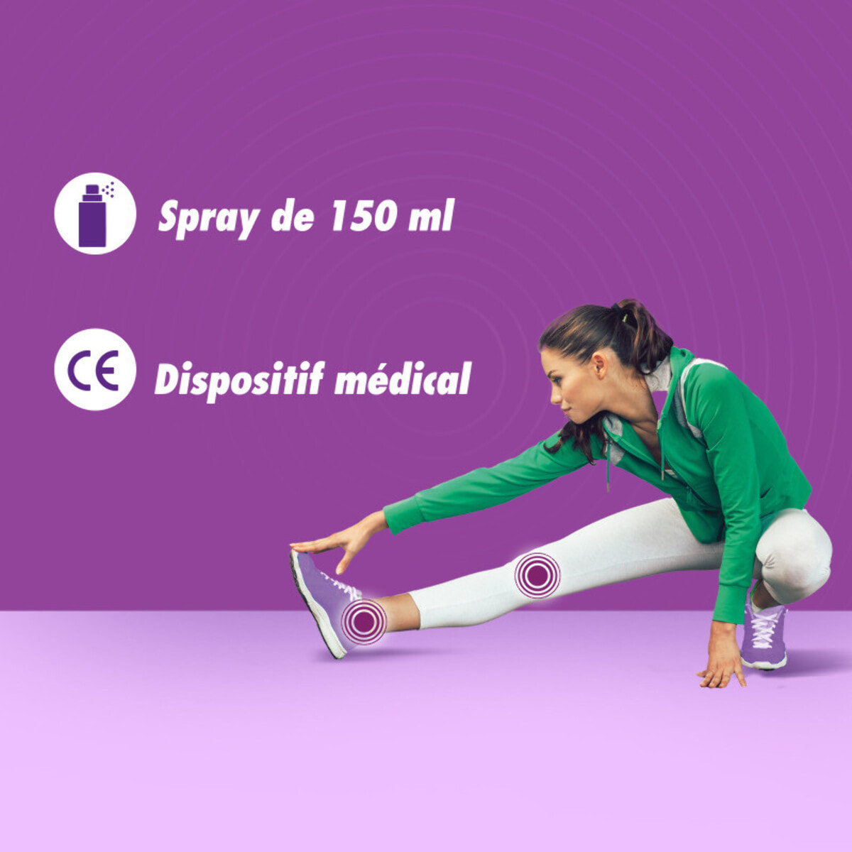 Fisiocrem Spray Active - Dispositif Médical Effet Froid - Soulagement Douleurs Musculaires & Articulaires - Arnica, Calendula, Millepertuis - 150 ml