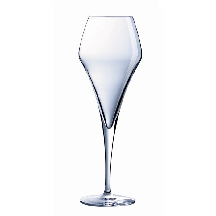 Lys - Lot de 6 flûtes 21cl et 6 verres à pied 35cl