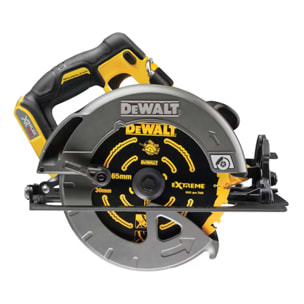 Scie circulaire 2.0 XR FLEXVOLT 54V Brushless - 190mm - DEWALT - avec 2 batteries 54V 2.0Ah - chargeur - TSTAK - DCS578T2-QW