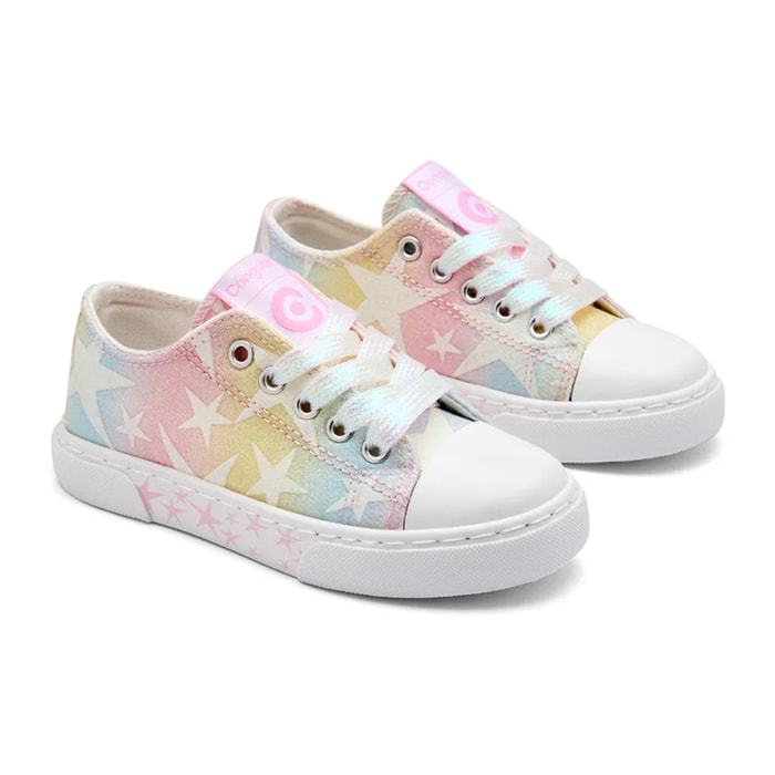 Zapatillas de Niña con Estampado de Estrellas y Brillo en la Oscuridad