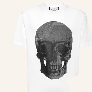 PHILIPP PLEIN Camiseta de cuello redondo y manga corta SKULL