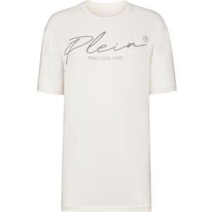 PHILIPP PLEIN T-Shirt Round Neck SIGNATURE
