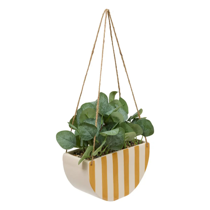 Plante artificiellle suspendue Cheri 21x10cm