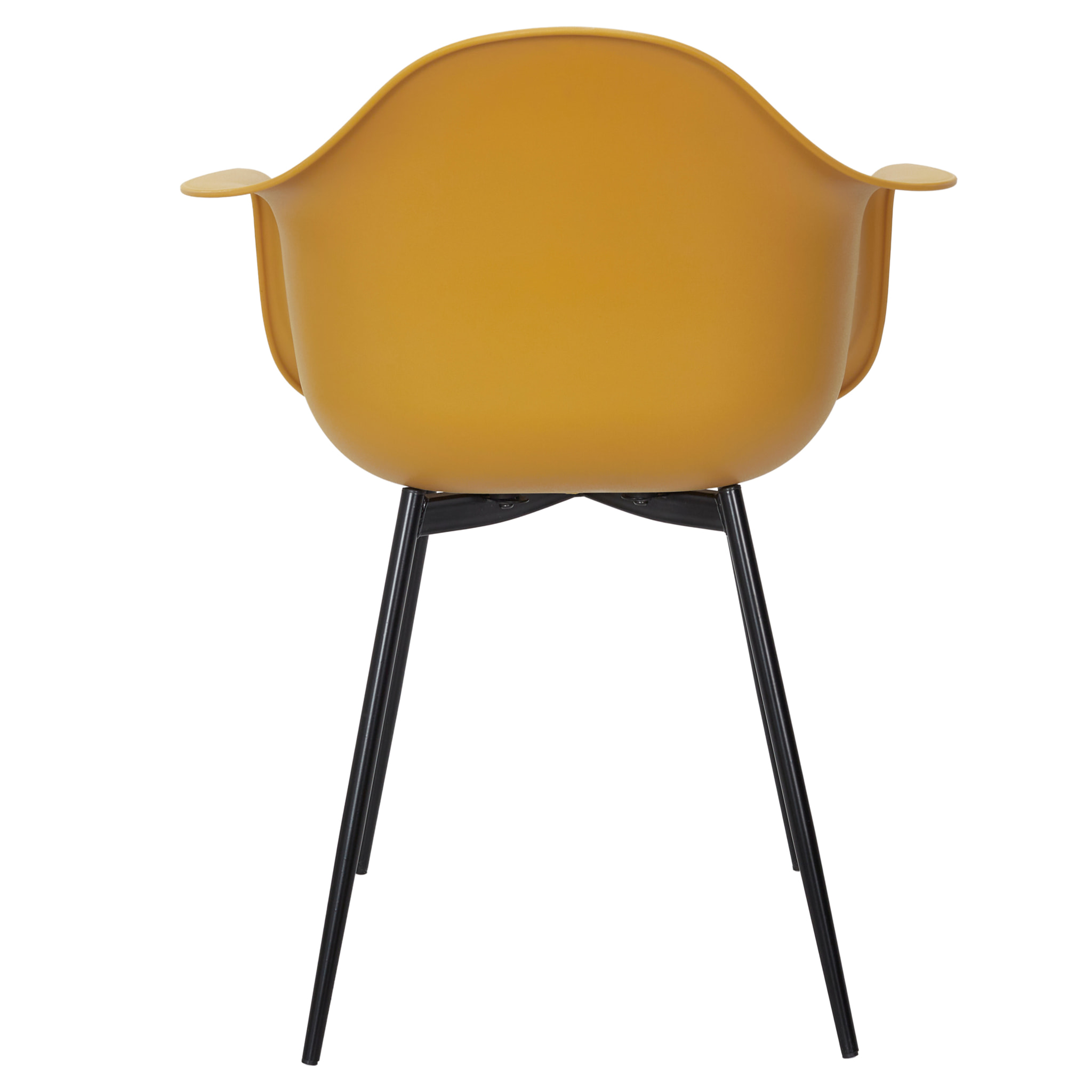 Fauteuil Gustav Jaune - Lot de 4