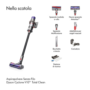 Aspirapolvere Dyson Cyclone V10™ Total Clean | Nuovo