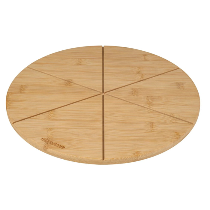 Planche à pizza avec rainures de coupe, Ø 32 cm