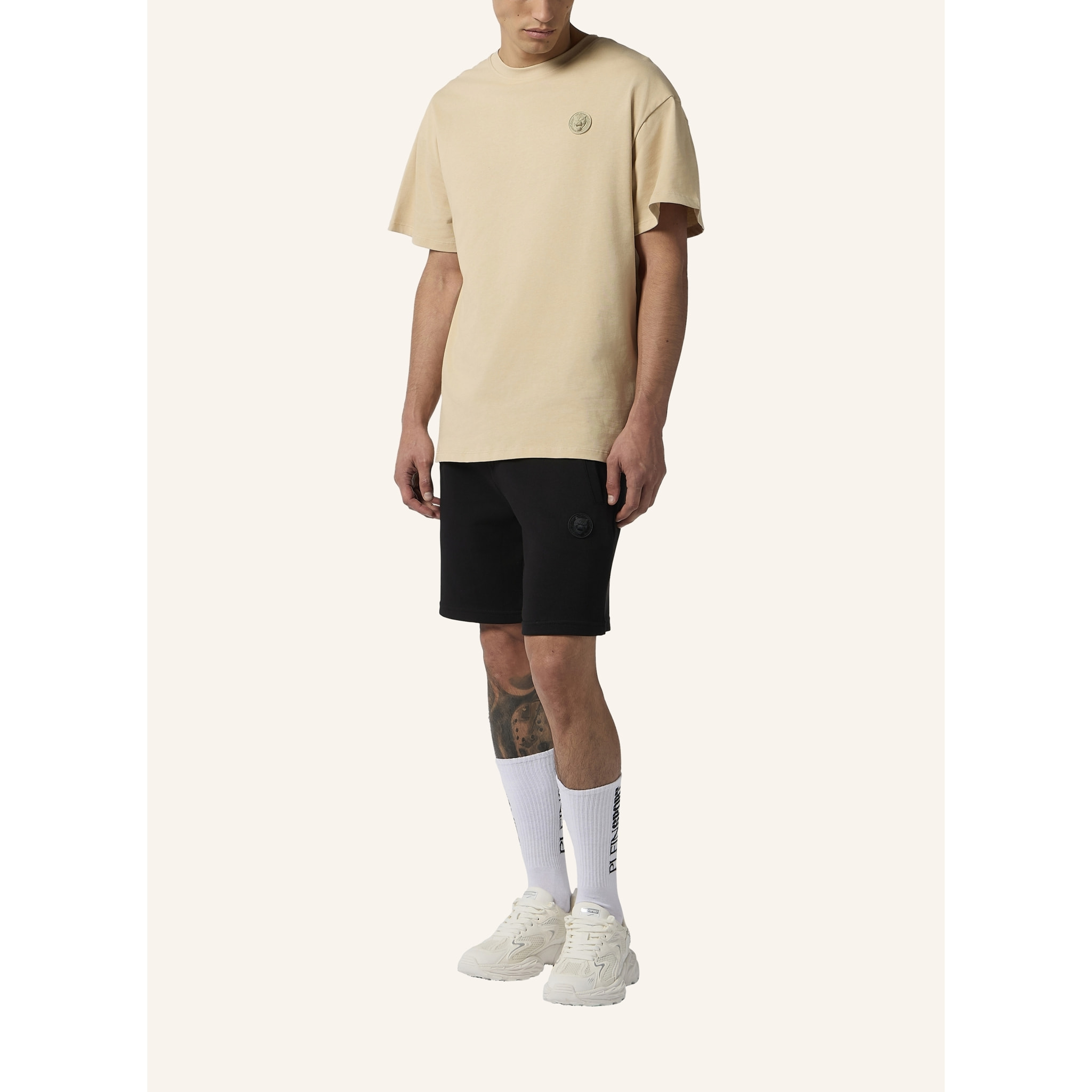 PLEIN SPORT Round Neck T-Shirt 3D Tiger