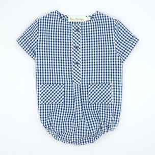 PELELE CUADRO VICHY AZUL MARINO