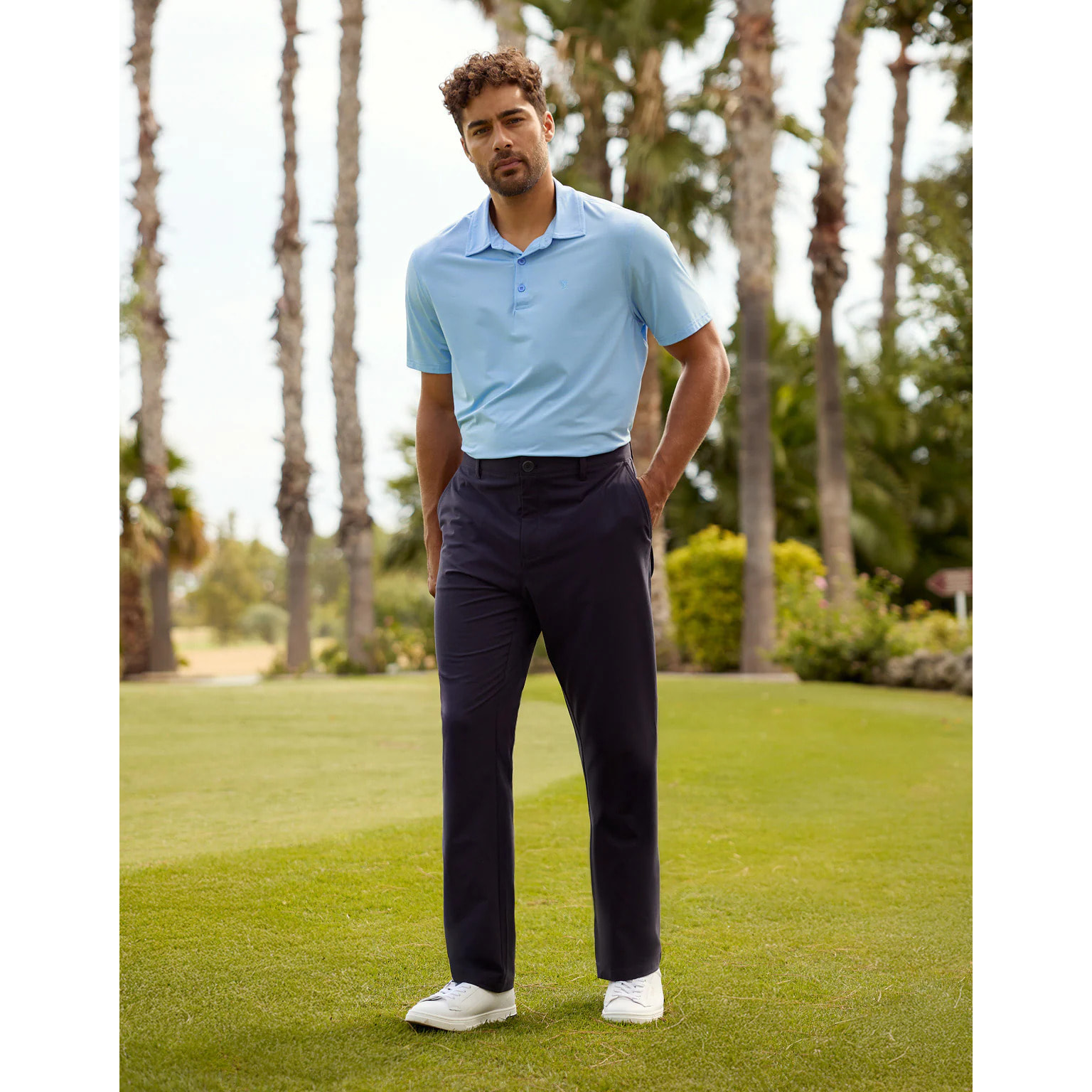 Pantalón Largo Azul Marino - Sticholong