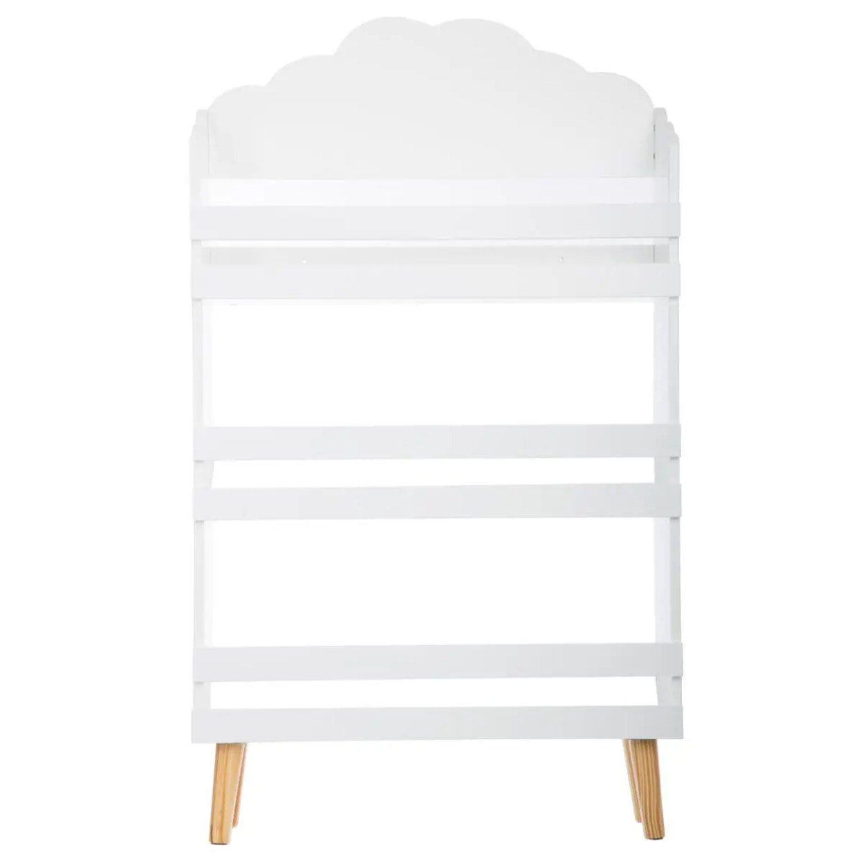 Bibliothèque enfant "Douceur" nuage blanc H100cm