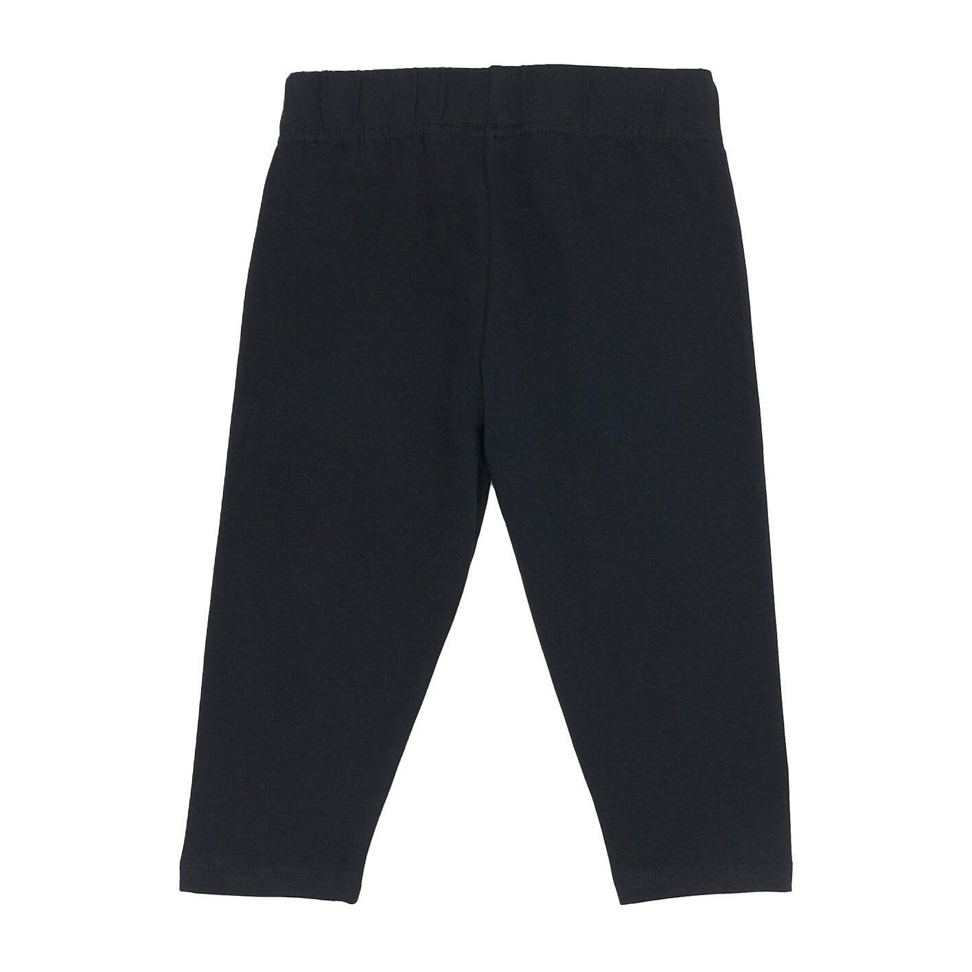 Leggings capri de niña metalizados
