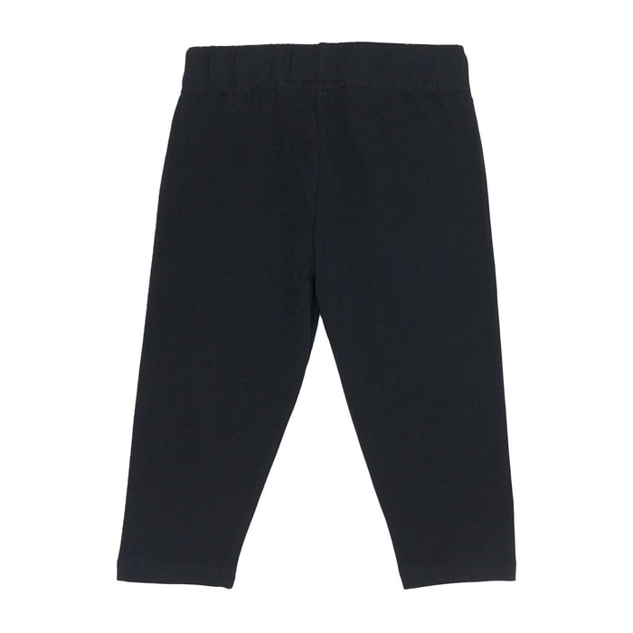 Leggings capri de niña metalizados
