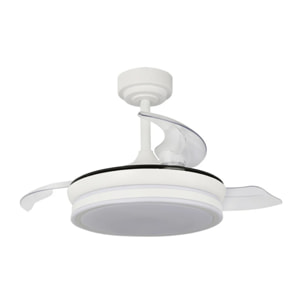 Ventilateur Plafond LED BRYSEA D63CM Blanc