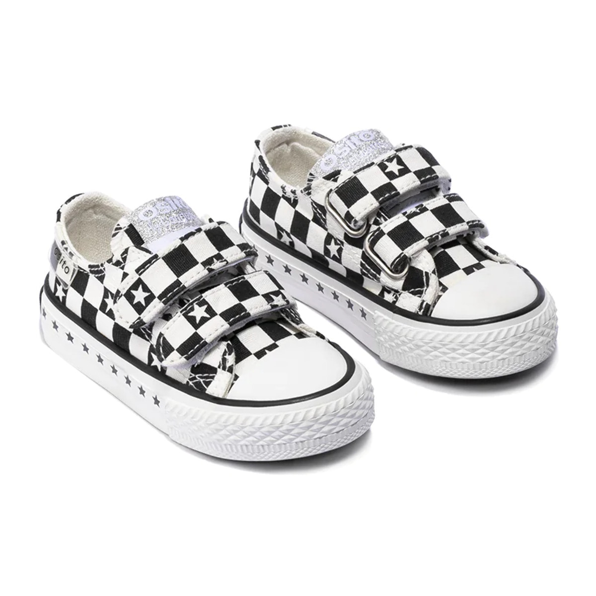 Zapatillas de Bebés de Lona en Negro