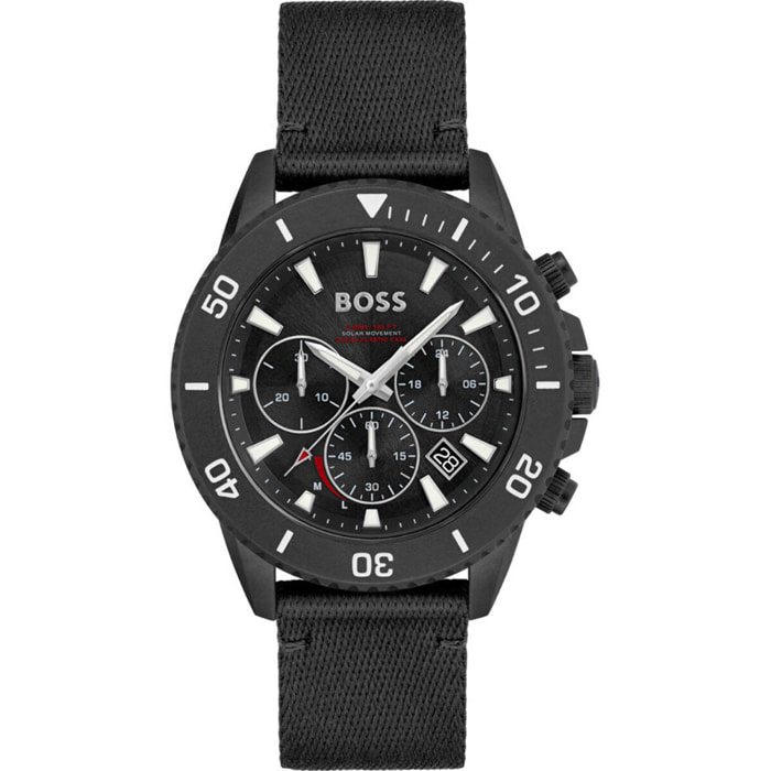 Reloj Boss 1513918 Hombre Analogico Cuarzo con Correa de Nylon