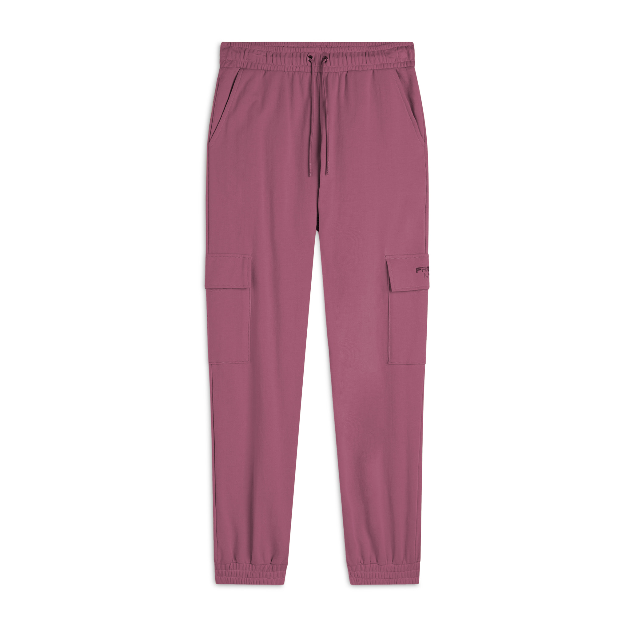 Pantaloni Cargo Regular Fit in French Terry