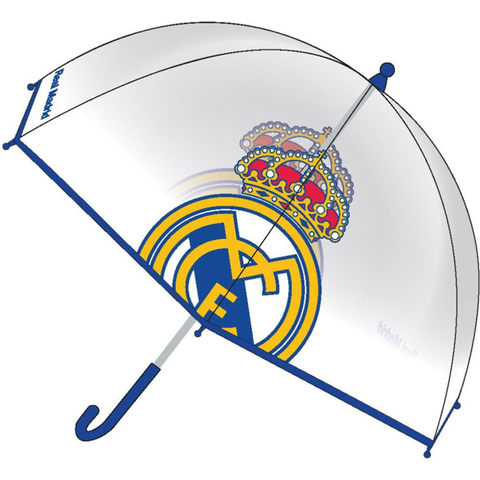 Paraguas Manual Poe Burbuja Real Madrid