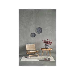 Tapis/Tapis mural Laerk 200x300cm Gris/Blanc cassé