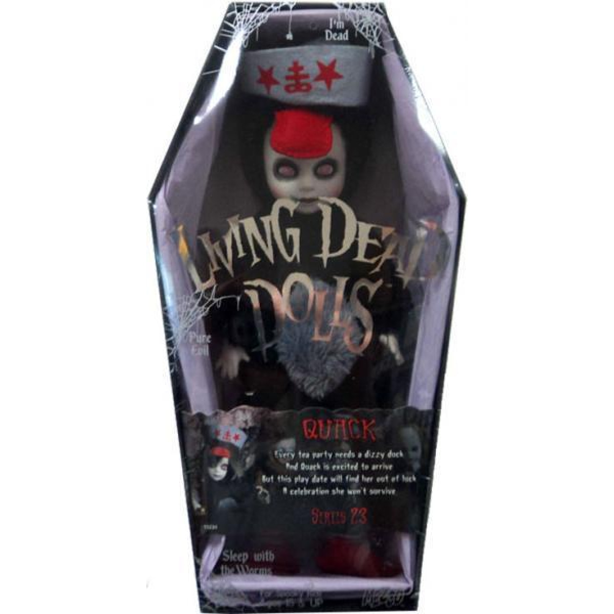 MEZCO LIVING DEAD DOLLS IL CIARLATANO CASE 25 CM ACTION FIGURE