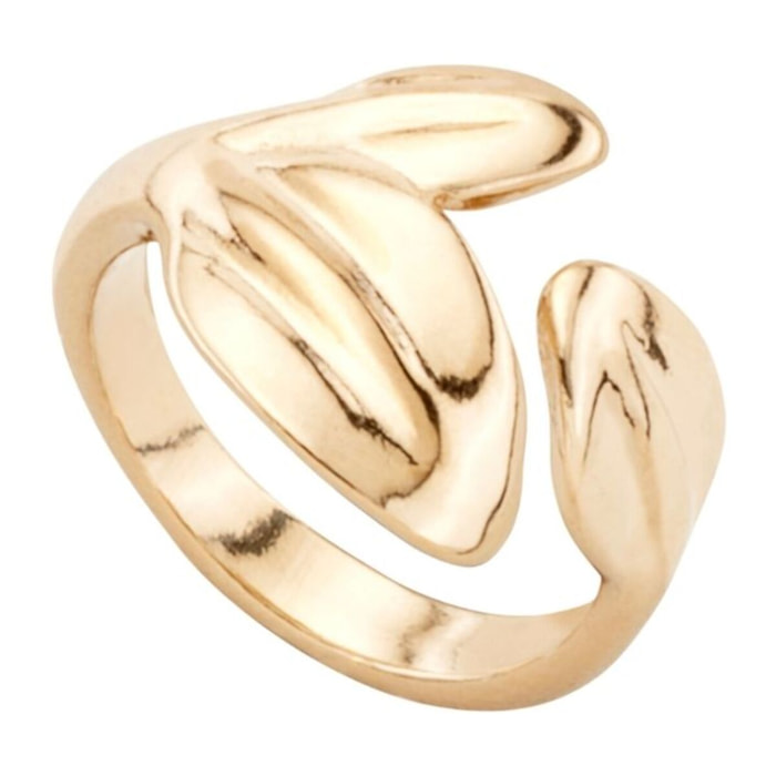 Anillo Leaf me alone Metal 12