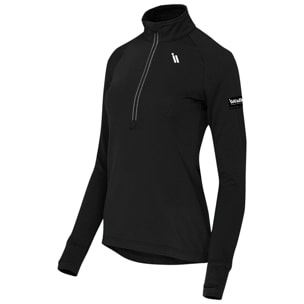 Suéter iwalk TerraZip Pullover women en color Negro